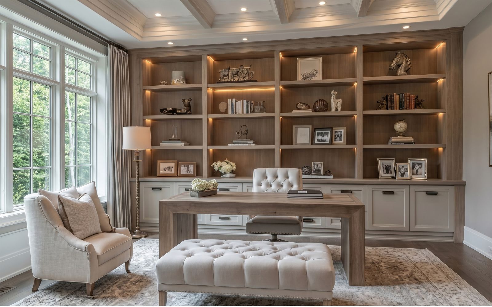 Bespoke fitted home office furniture