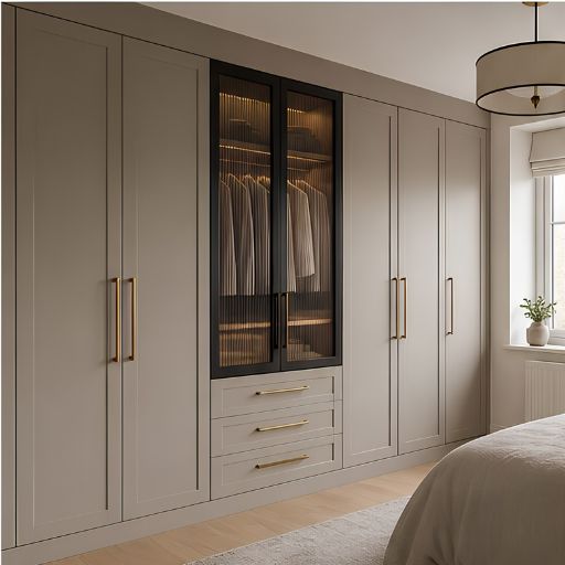 Fitted wardrobes with premium internal storage